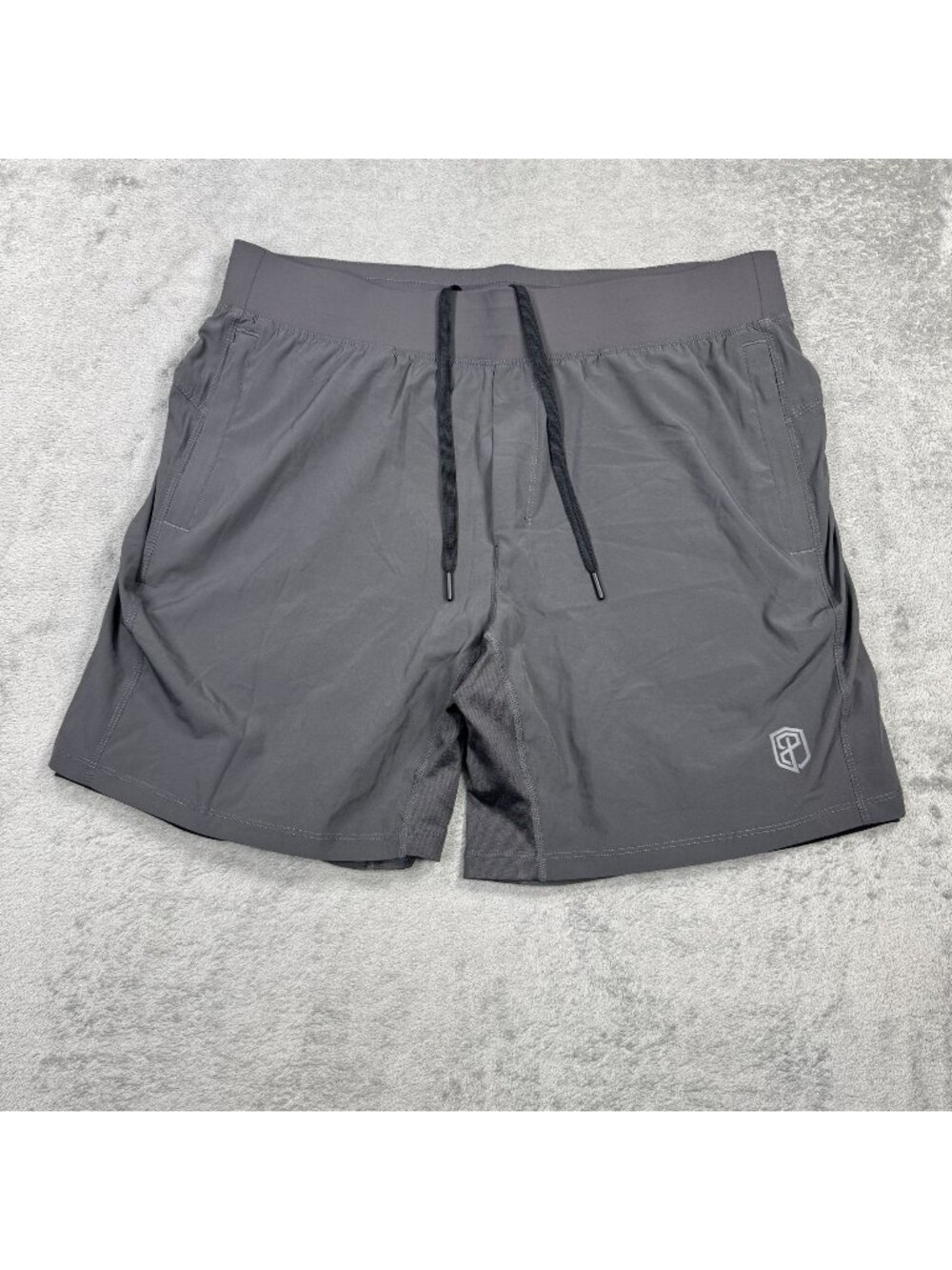 Born Primitive Versatile Short w/ Compression Mens XL 7" Ins Gunmetal Active Gym
